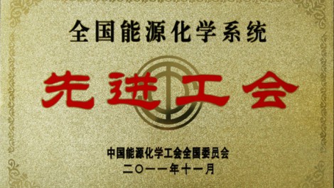 集團(tuán)公司工會(huì)被授予全國能源化學(xué)系統(tǒng)先進(jìn)工會(huì)榮譽(yù)稱號